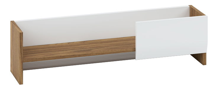 Polička Sekura 12 (lesk biely)