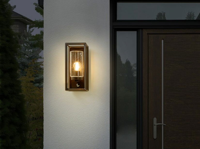 Fali kültéri lámpa Bellamy (fekete)