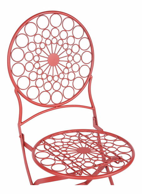 Set vrtnih stolica (2 kom.)- Shealee (crvena) 