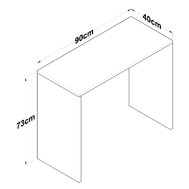 Masă PC Haiti 114 (Nuc)