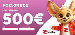Poklon kupon u vrijednosti 500 €