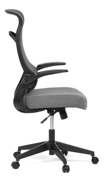 Irodai fotel Estribo (szürke + fekete)