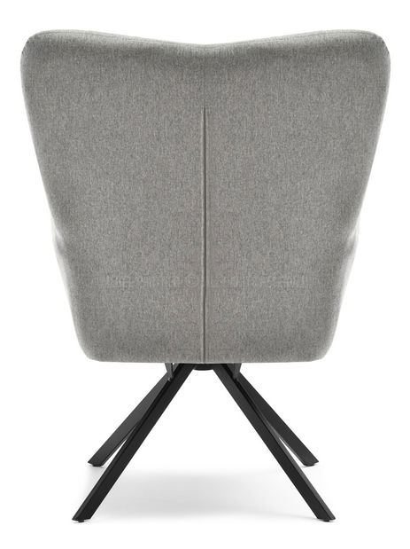 Kreslo Kikino X (sivá + čierna)