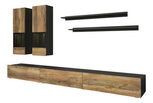 Mobilier living Barly Typ 10 (nuc satin + touchwood)