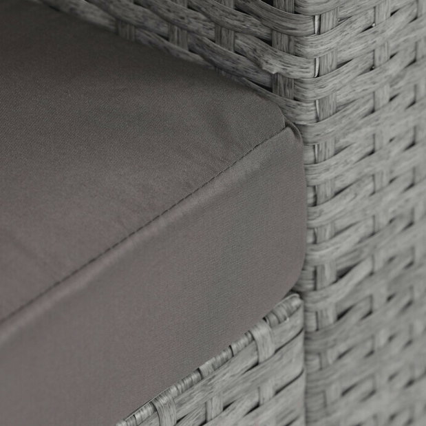 Záhradná zostava Flax (sivá)