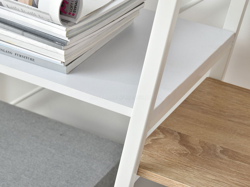 Regál Gecon Reg Zes (sonoma + biela)