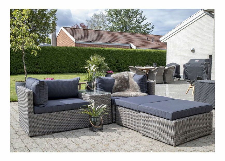 Kerti szett Riveria (szürke)