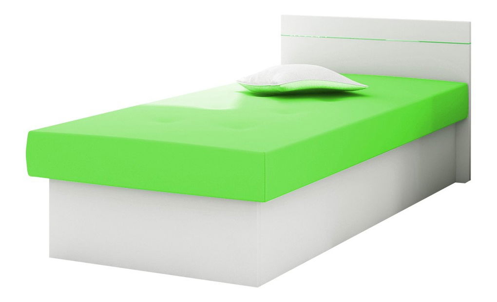 Posteľ Marcel (dub sonoma) (Suedine 29)