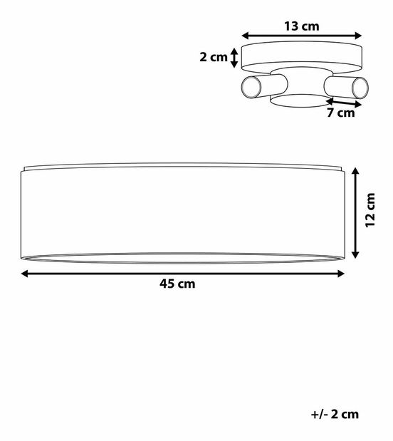 Viseća svjetiljka Rainbow (zlatna)