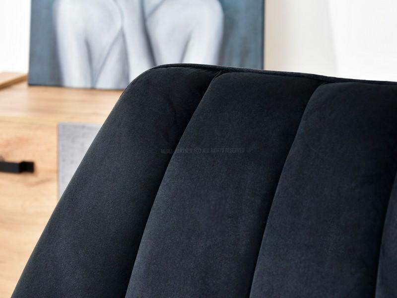 Fotelja Zolta (crna)