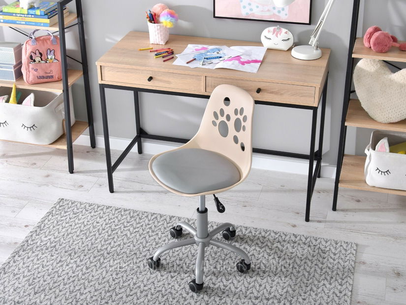 Gyerekszék Footy (rózsaszín szürke + szürke)