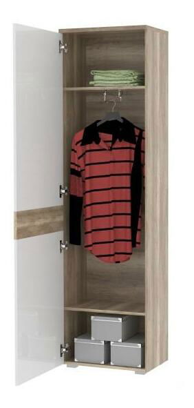 Šatníková skriňa Marulas MX 20