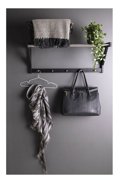 Fali akasztó Peloria 1 (fekete)