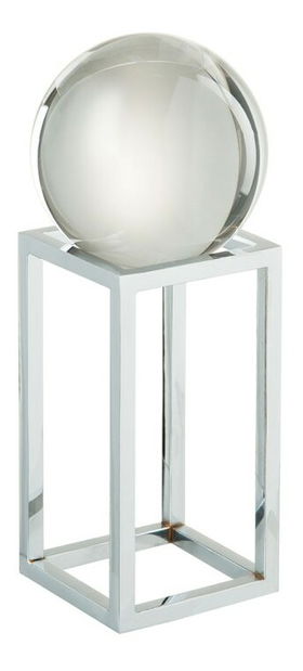 Figurína Jolipa Abstraktné (10x10x23cm) (Strieborná)