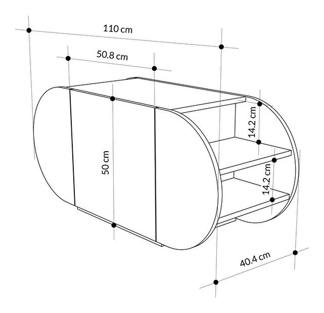 Pantofar Panumo (alb) 