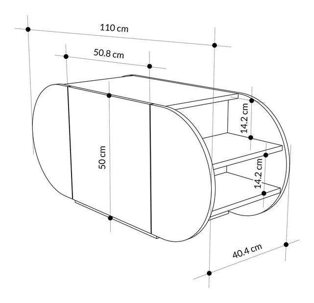 Cipőtároló (cipősszekrény) Panumo (fehér)
