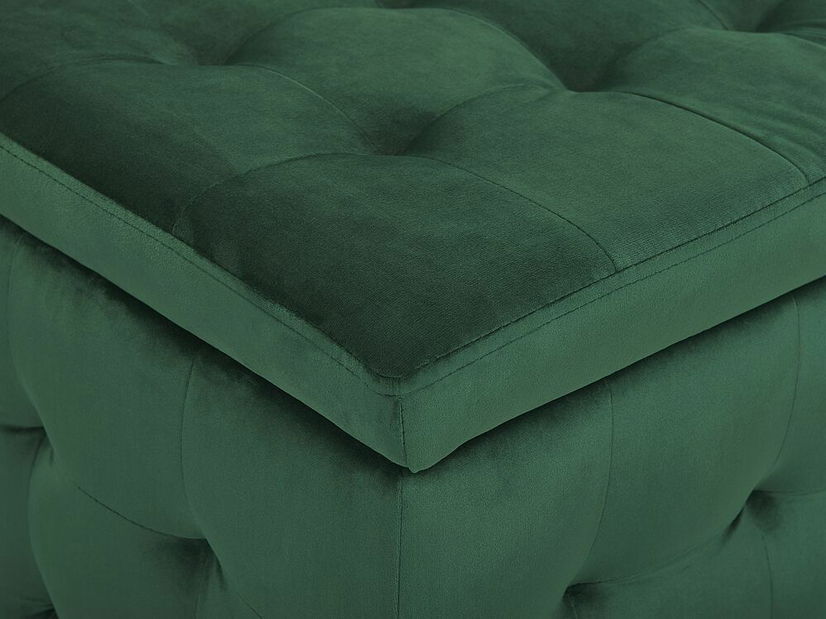 Lábtartó MIGAN (textil) (zöld)