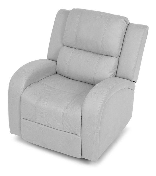 Fotoliu reglabil Triple (argintiu)