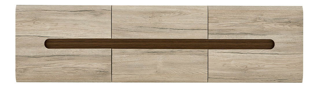 TV asztal/szekrény Azteca Trio RTV2D2S/4/15 (San remo tölgy)