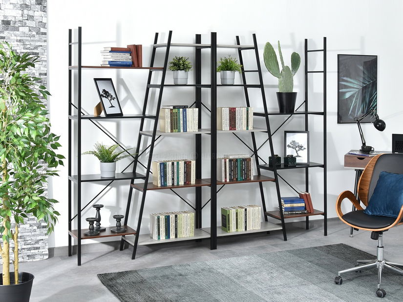 Regál Gecon Reg Zes (patchwork + čierna)