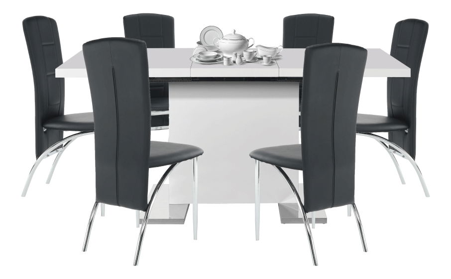 Masă de sufragerie extensibilă Ilako