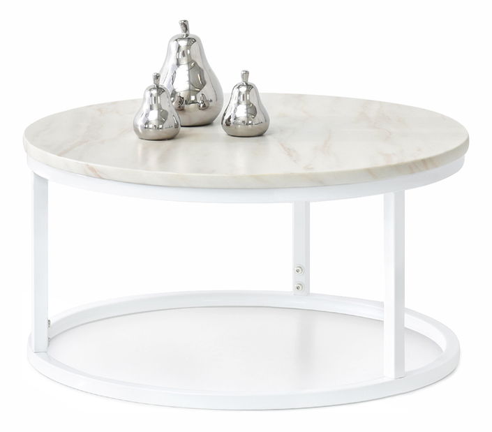 Stolić za kavu Kolja stolić S (bež + bijela)