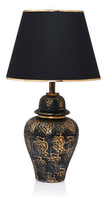 Lampă de masă Noxortta 1 (Negru + Auriu)
