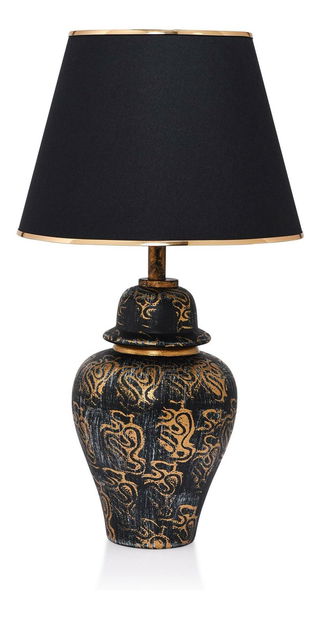 Lampă de masă Noxortta 1 (Negru + Auriu)