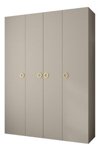 Ruhásszekrény 180 cm Carmela 40-1 (kasmír + arany)