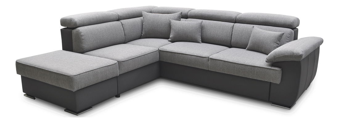 Rohová sedačka BRW TN (sivá) (P)