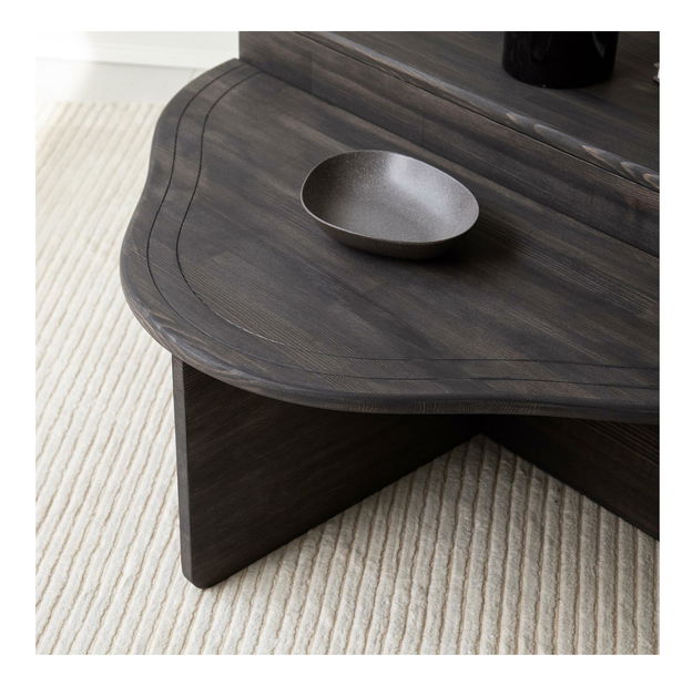 Dohányzóasztal Altopia (antracit)