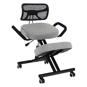 Ergonomikus irodai szék Rusu (szürkésbarna)