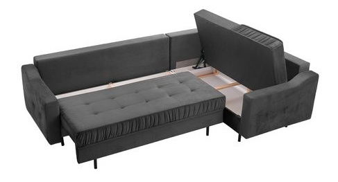 Kutna garnitura Korela L (tamnozelena)