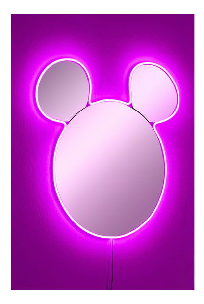 Zrkadlo Bodosu (ružová) (s osvetlením)