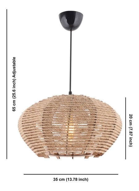 Stropna svjetiljka Jutosorta 1 (krem)