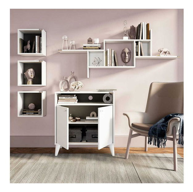 Szekrény Adrenallo (gyémántfehér)