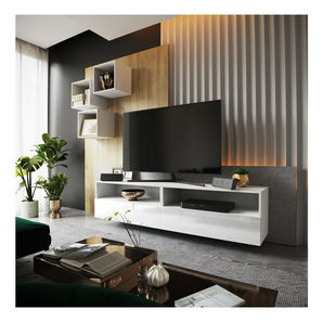 Set za dnevni boravak Berny 25 (bijela + bijeli sjaj)