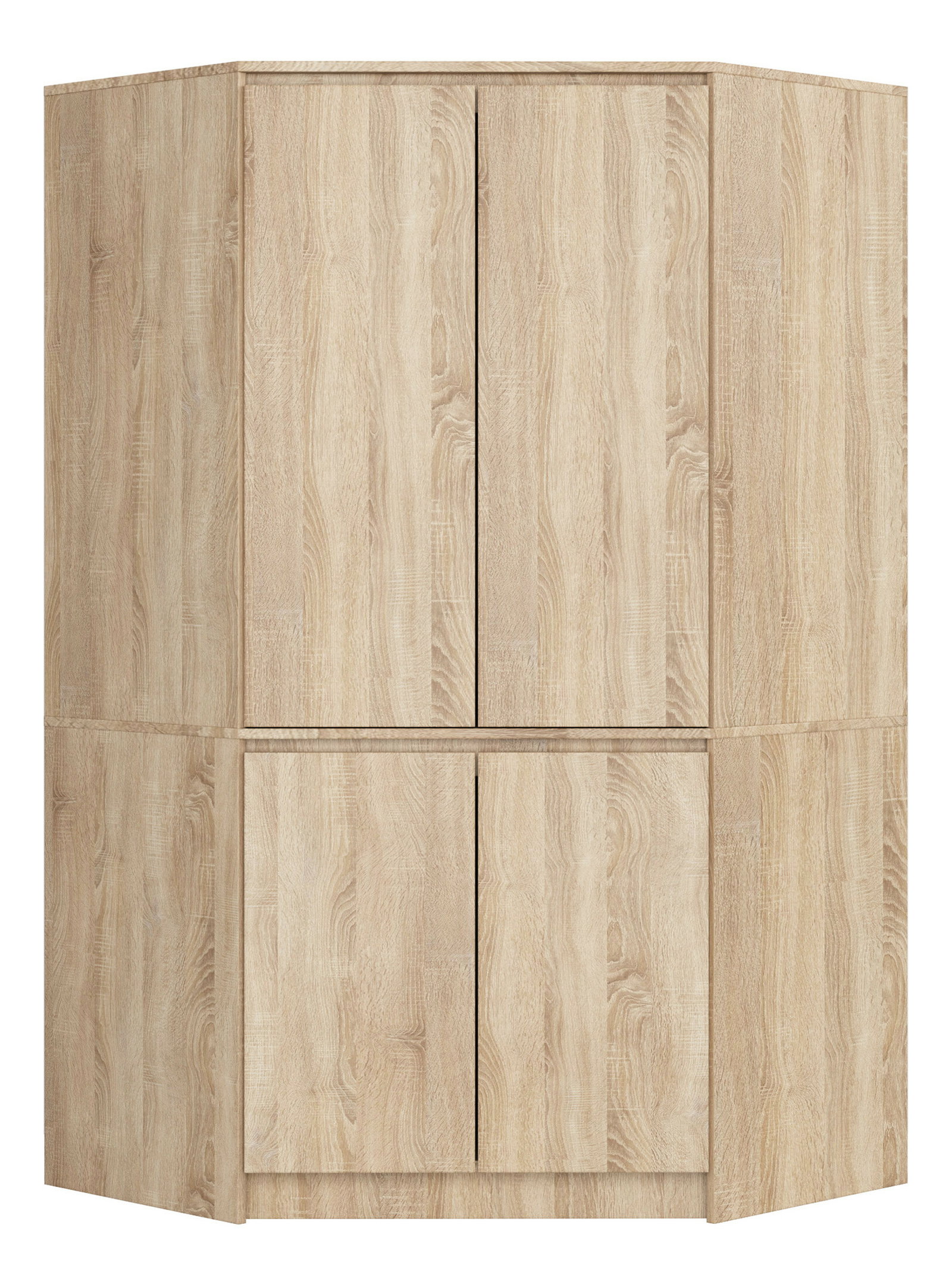 Kutni ormar za garderobu Sumergible (hrast sonoma)