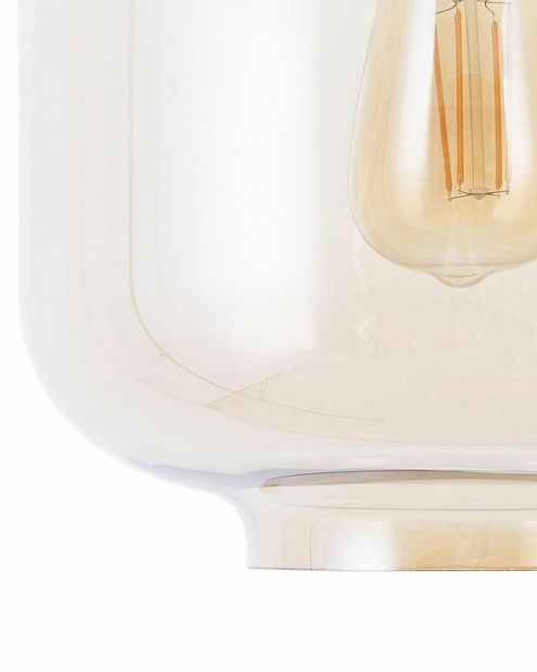 Závesná lampa Lamvo (priehľadná)