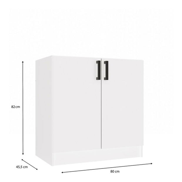 Dulap inferior de bucătărie Katiossa 1 (alb)