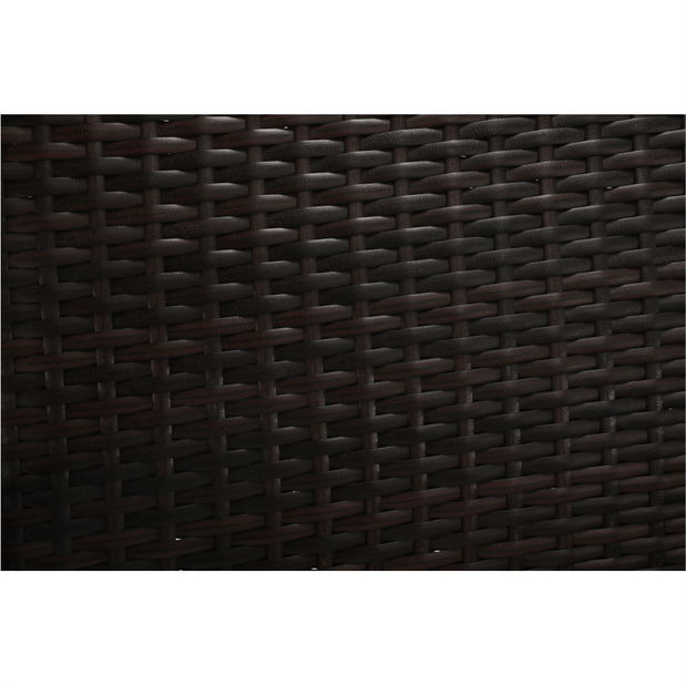 Kétüléses kerti kanapé Lallea (barna)