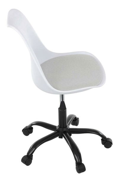 Scaun de birou Kodro (alb)