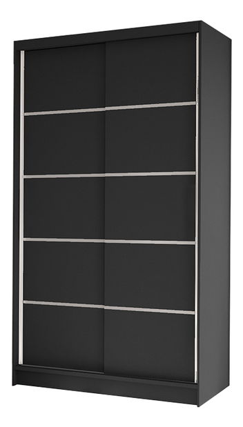 Dulap de haine Delana IV (negru)