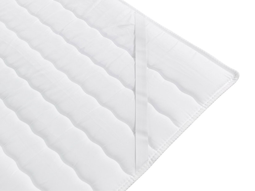 Manželská posteľ Boxspring Kennedy (160x200) (ekokoža Soft 011 (čierna))