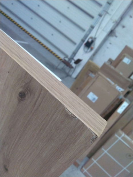 Rozkladací jedálenský stôl Deasal 80 x 120 150 I (dub artisan + biela) (pre 2-6 osôb) *bazár