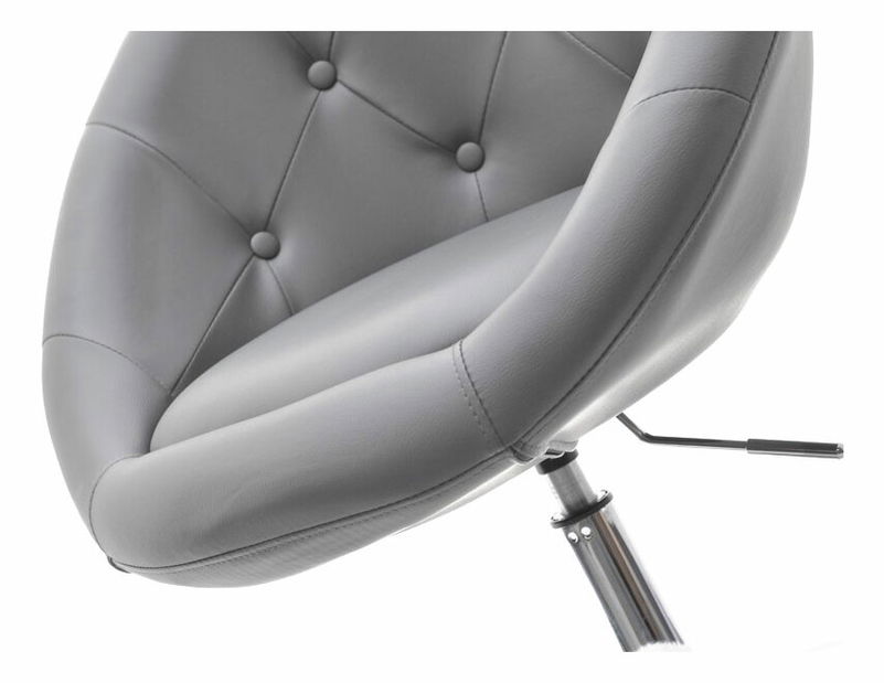 Fotelja Lush 3 (siva + zlatna)