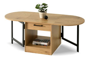 Stolić za kavu Espana (crni hrast + crna)