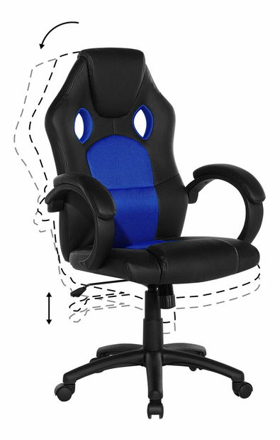 Uredska stolica Roast (kobaltna)