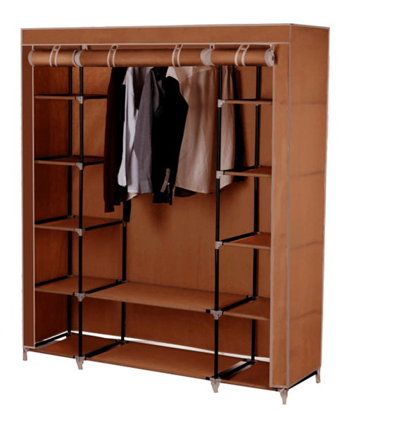 Gardrób rendszerező Metin (barna)