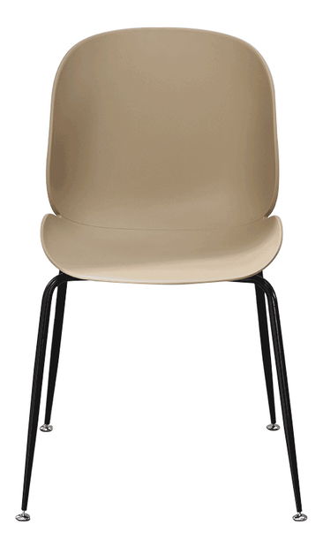 Jedálenská stolička Ikaite (béžová + čierna)